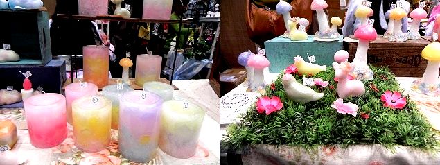 F candle キャンドルアート