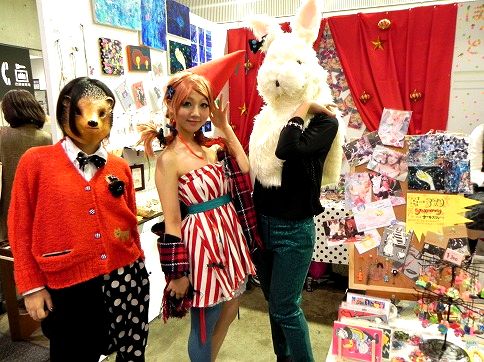 デザインフェスタでコスプレ