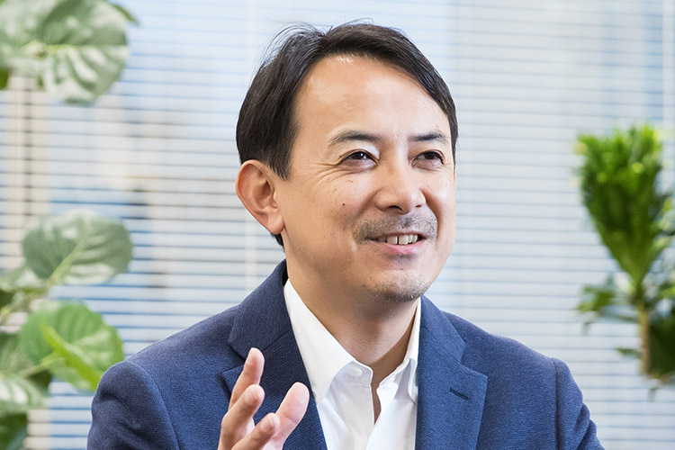 ヤフー株式会社代表取締役社長・川邊 健太郎の写真