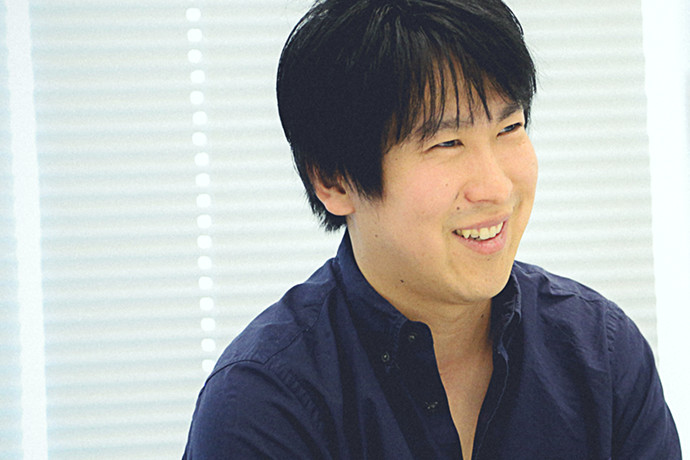 インタビューに答える 木下 裕太