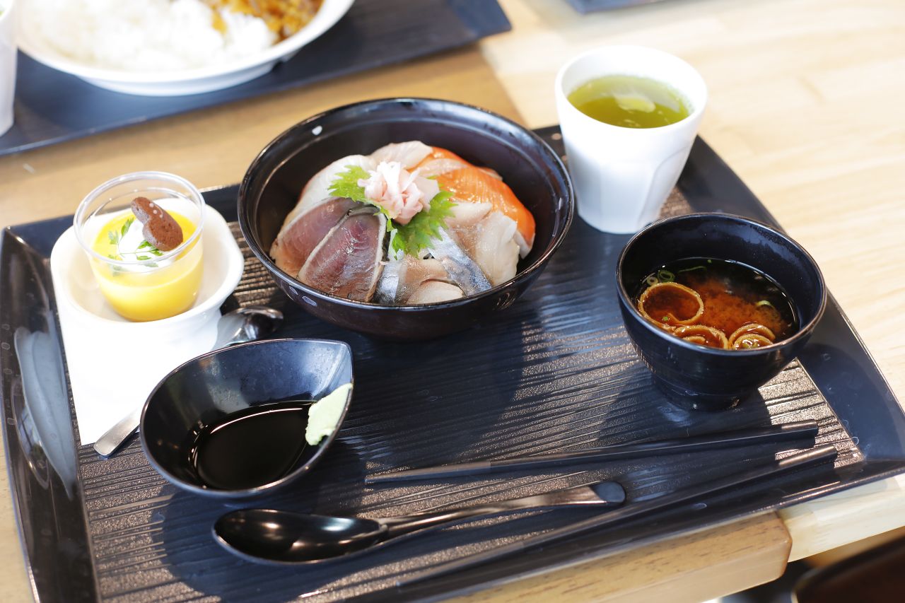 海鮮丼の写真