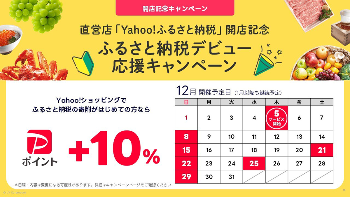 ふるさと納税デビュー応援キャンペーン