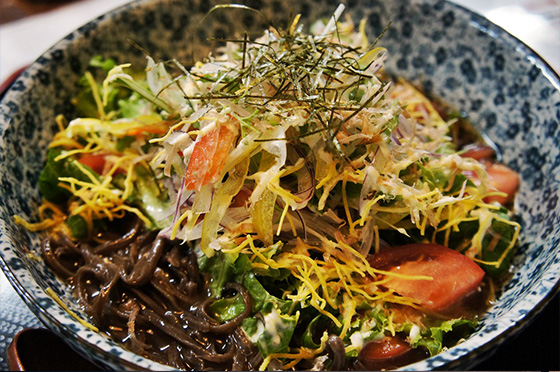 写真:海苔うどん