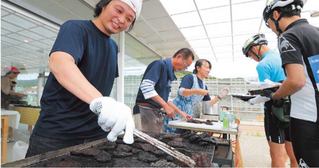 写真:おしか番屋の風景