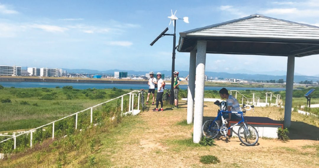 写真:藤塚展望台の風景