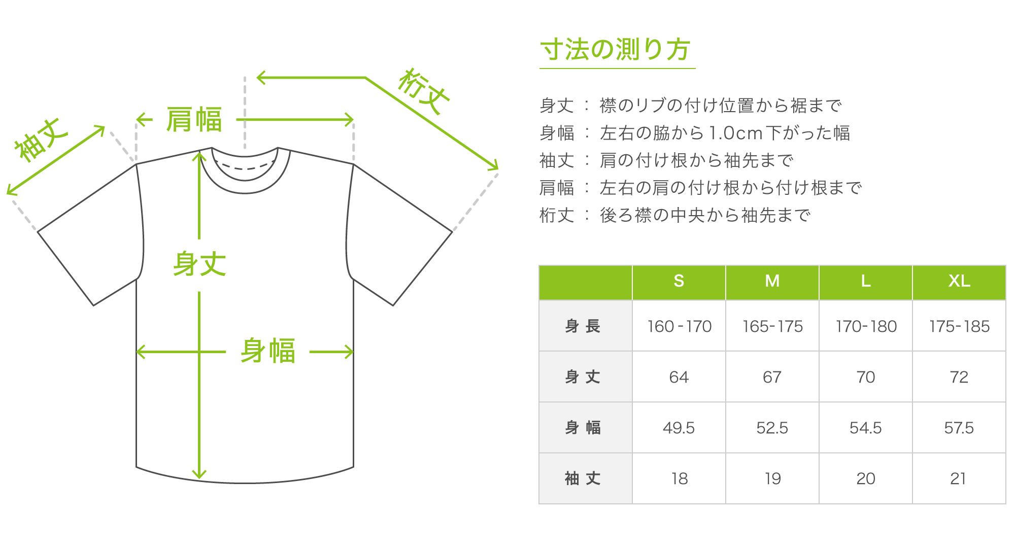 サイズ表