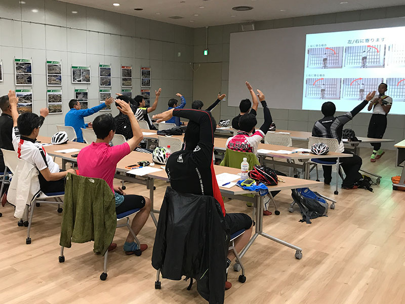 当日の、座学の様子の画像
