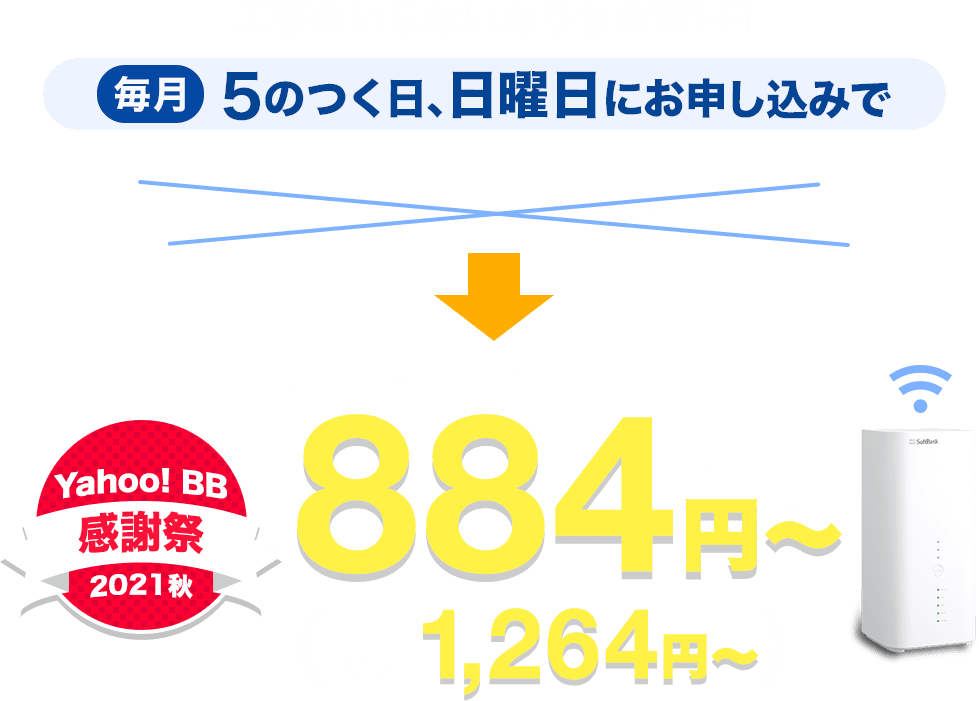 Yahoo Bb 光シティ インターネット 固定電話 ソフトバンク