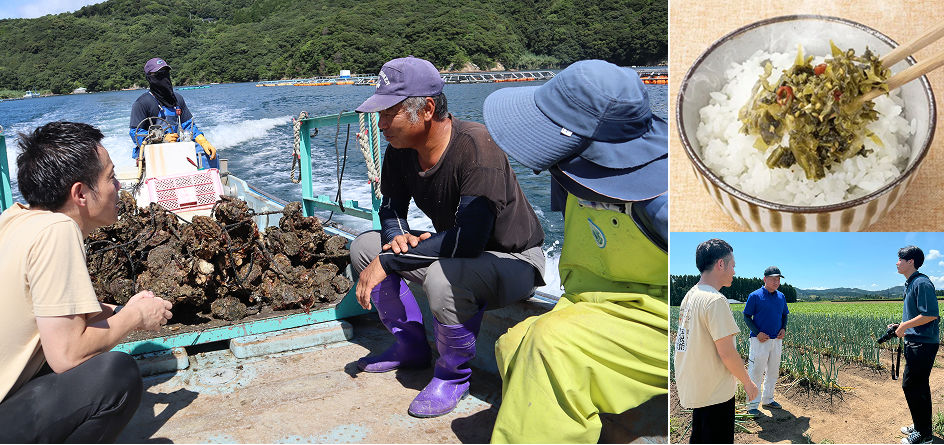 かごしまぐるりの仕事風景や商品イメージ