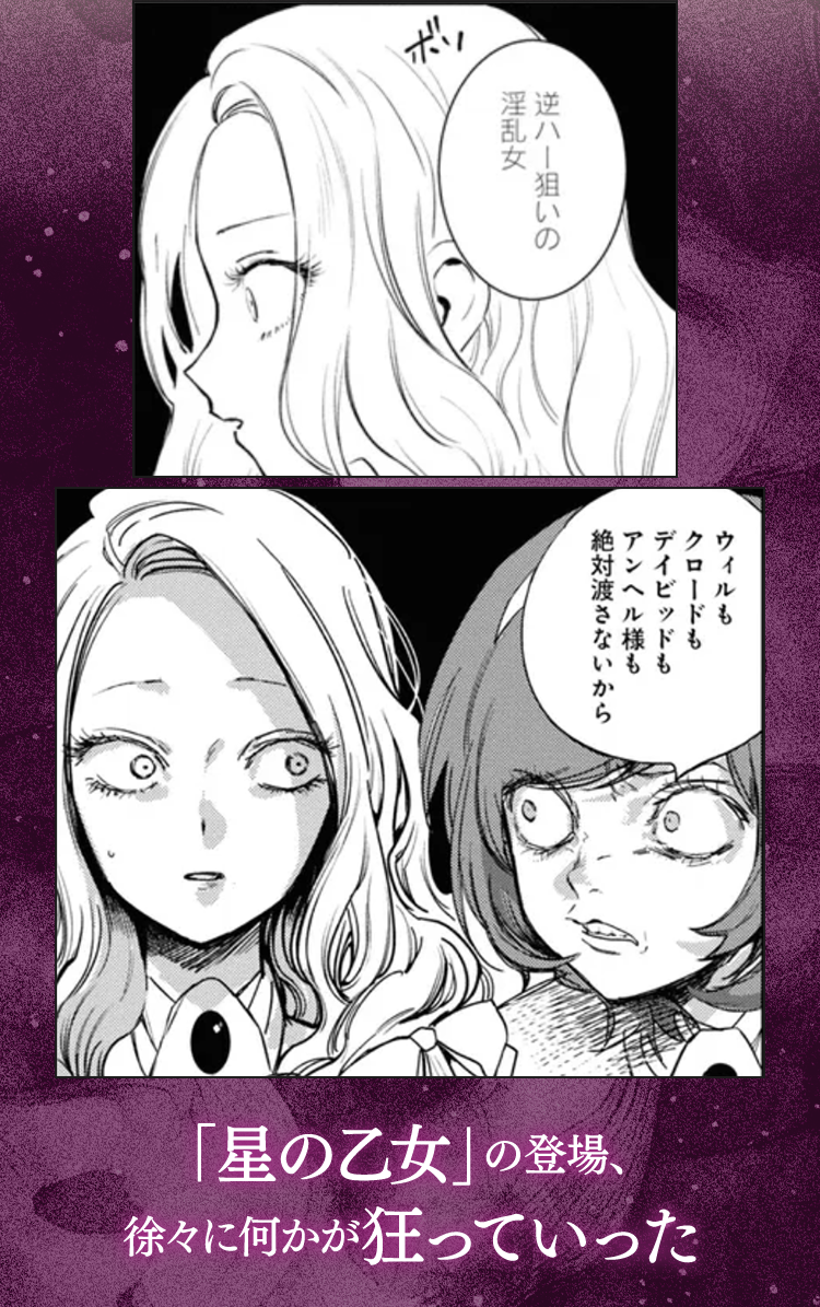 「星の乙女」の登場、徐々に何かが狂っていった