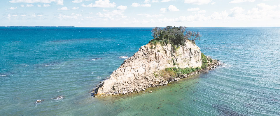 見附島/軍艦島の写真