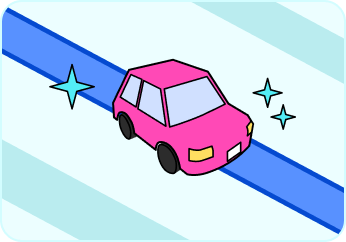 限定の自車アイコンを自由に設定できるイメージ