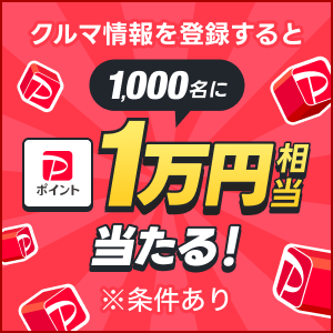 マイカー登録でPayPay1万円相当があたる