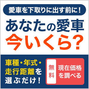 あなたの愛車今いくら？