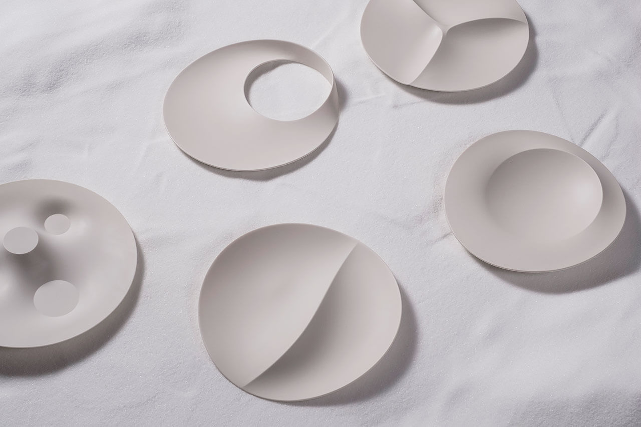 TABLE WARE Shadowシリーズ(写真提供:secca inc.)