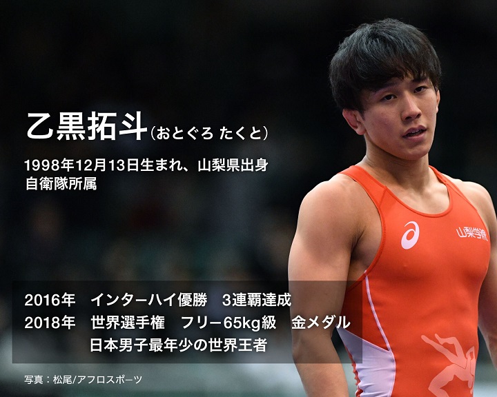 男子フリースタイル65kg級 乙黒拓斗は その 異次元 のレスリングで初の五輪での栄冠をつかめるか 企画記事 東京オリンピック パラリンピックガイド Yahoo Japan