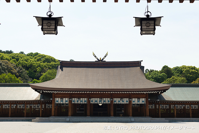 橿原神宮 内拝殿