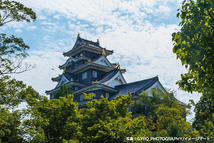 岡山城