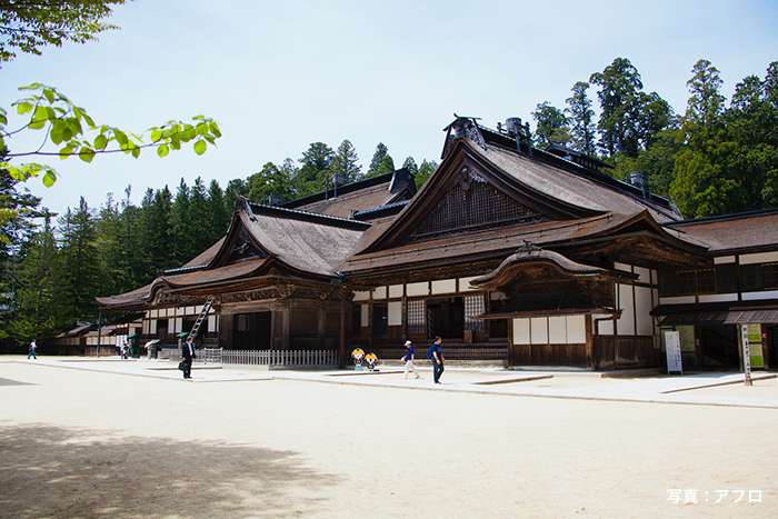 弘法大師が開創した金剛峯寺