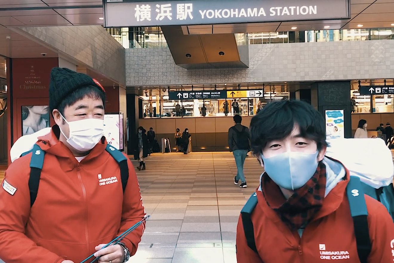 ARUKUUUN! vol.3：笑いと出会いいっぱいの街ぶら＆ゴミ拾い。横浜駅西口周辺