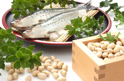 開運には節分の豆まきと恵方巻き？いえいえ実は「豆まき＋イワシ」の組み合わせもあるのです