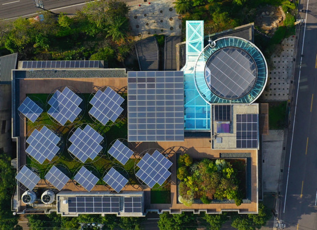 桃園市・龍潭にある1,500坪のオーライト本社は、「グリーンビル」と呼ばれている（提供：オーライト）。