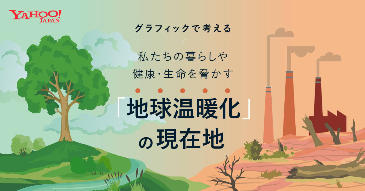 私たちの暮らしや健康・生命を脅かす「地球温暖化」の現在地