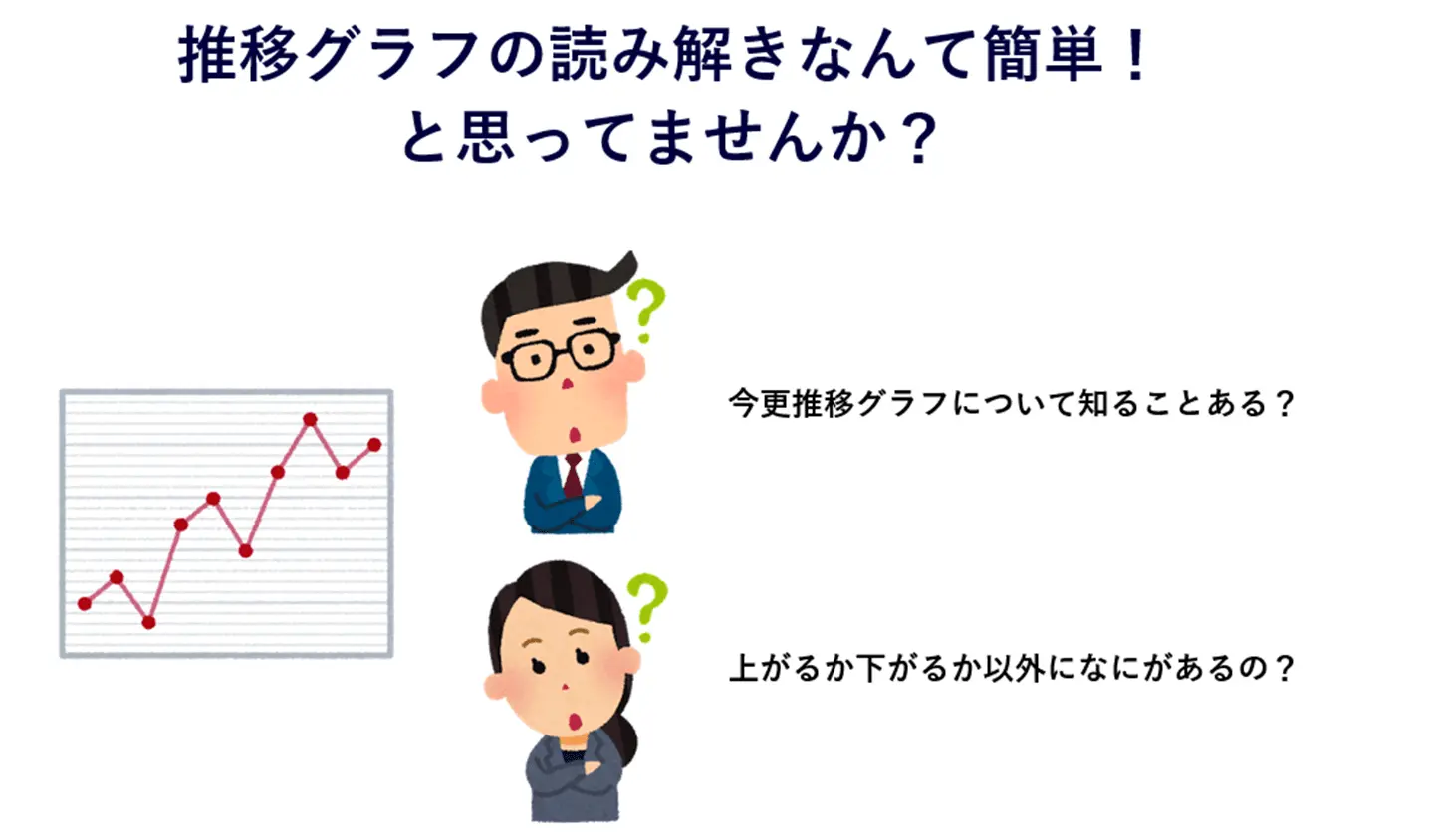 推移グラフの読み解きなんて簡単！と思ってませんか？