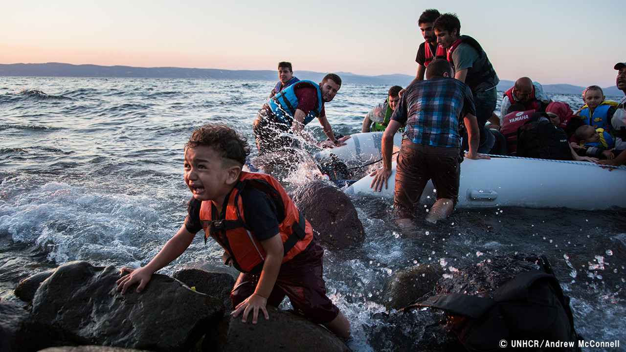 [ヨーロッパ・地中海危機 難民緊急募金（国連UNHCR協会）]の画像