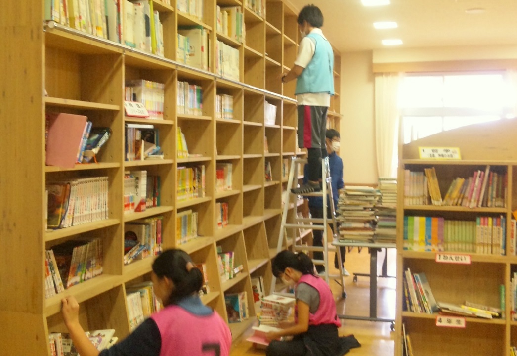 [石巻市の子どもたちが利用するすてきな学校図書館をつくります！]の画像