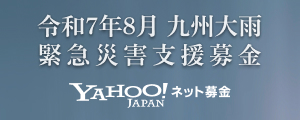 令和7年8月 九州大雨 緊急災害支援募金 - Yahoo!ネット基金