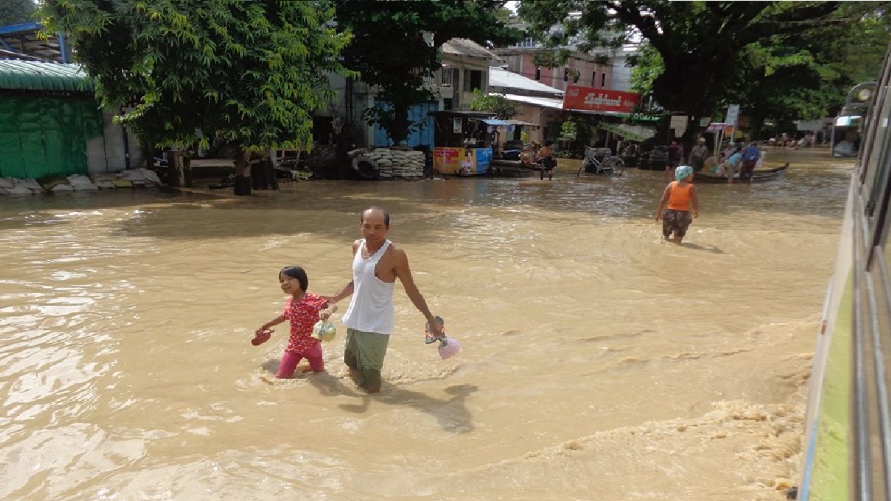 [ミャンマー　洪水被害緊急支援募金]の画像