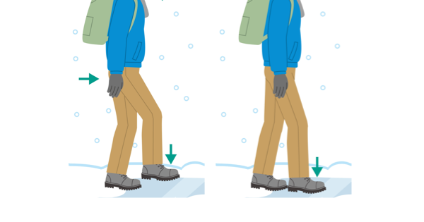 雪道を歩くときの注意ポイント 防災手帳 Yahoo 天気 災害