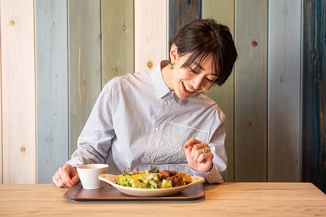 甲府のビーガンカフェ