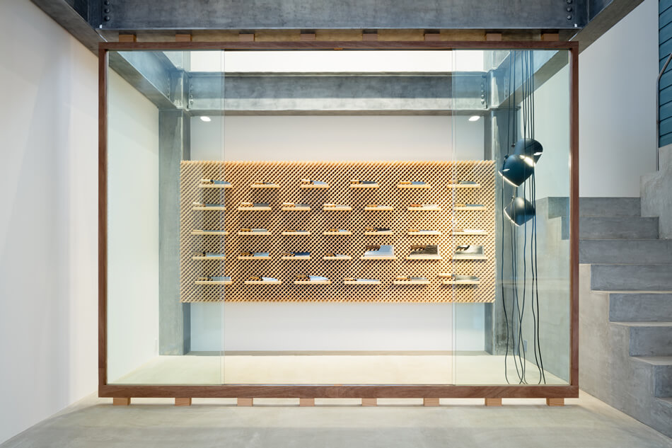 包丁の展示