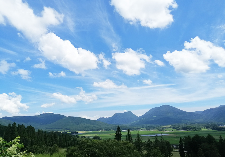 豊かな山里