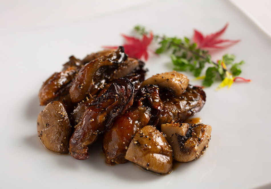 黒椒蜜汁煎干蠣士(干し牡蠣煎り焼き はちみつ黒胡椒風味)