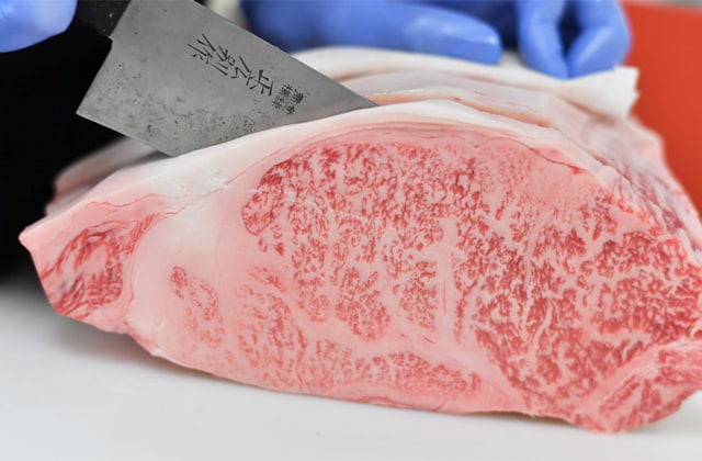 葉山牛の肉の写真