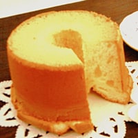 ふわふわシフォンケーキの画像