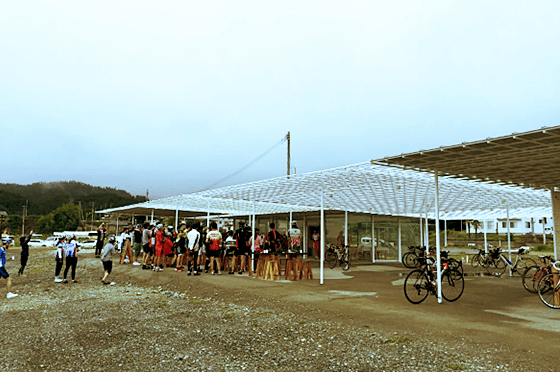 写真:おしか番屋の風景