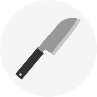 ナイフのアイコン
