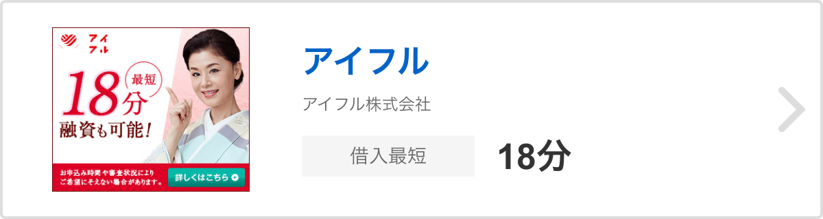 アイフル アイフル株式会社 借入最短18分