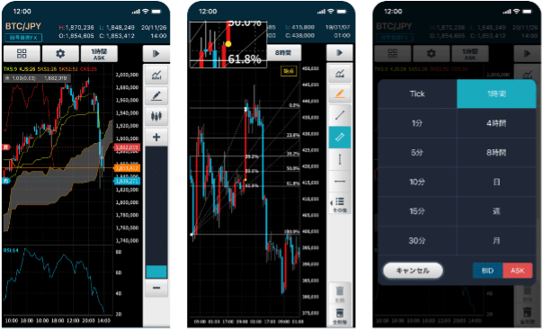 本格トレードに対応した高機能アプリ