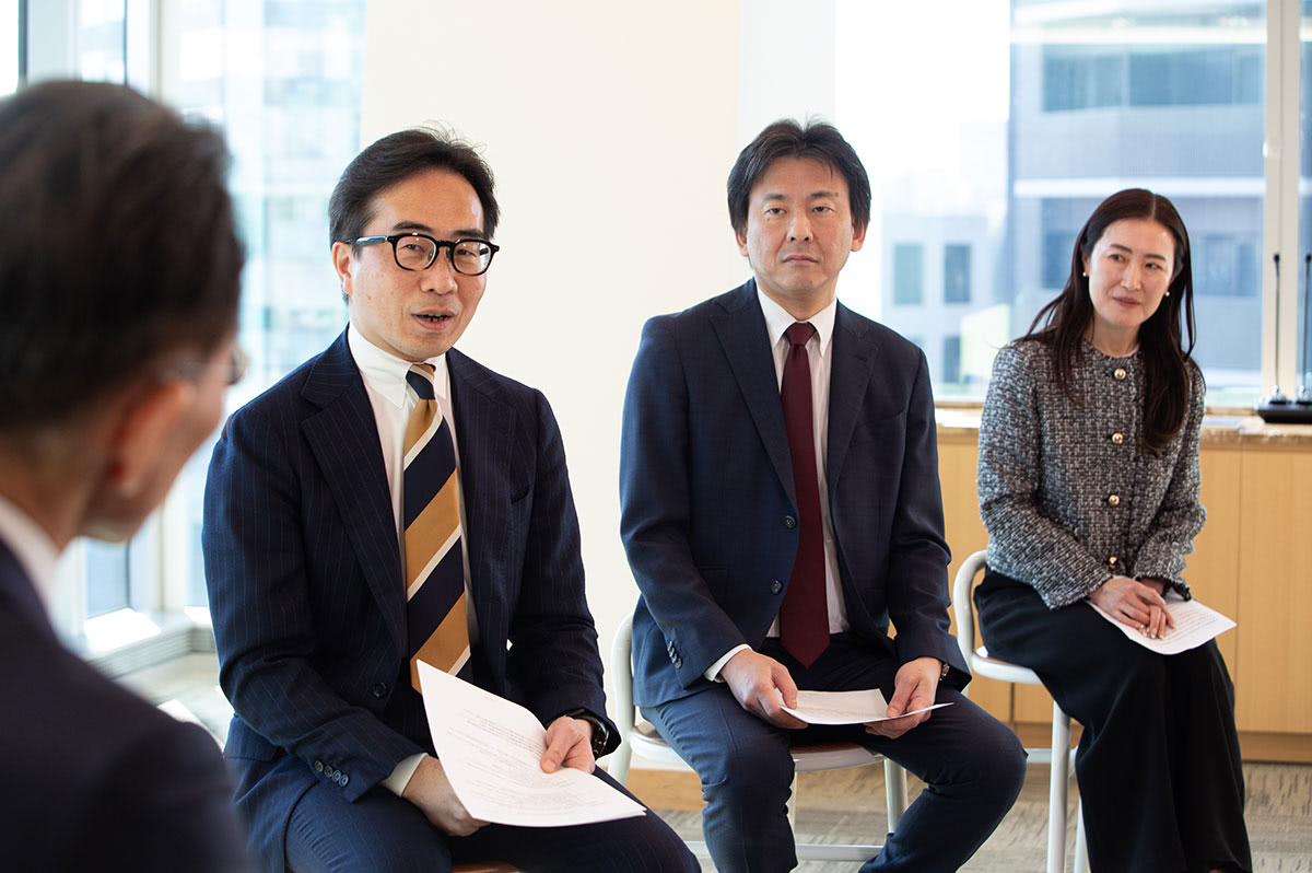 王子田氏、井川氏、今井氏