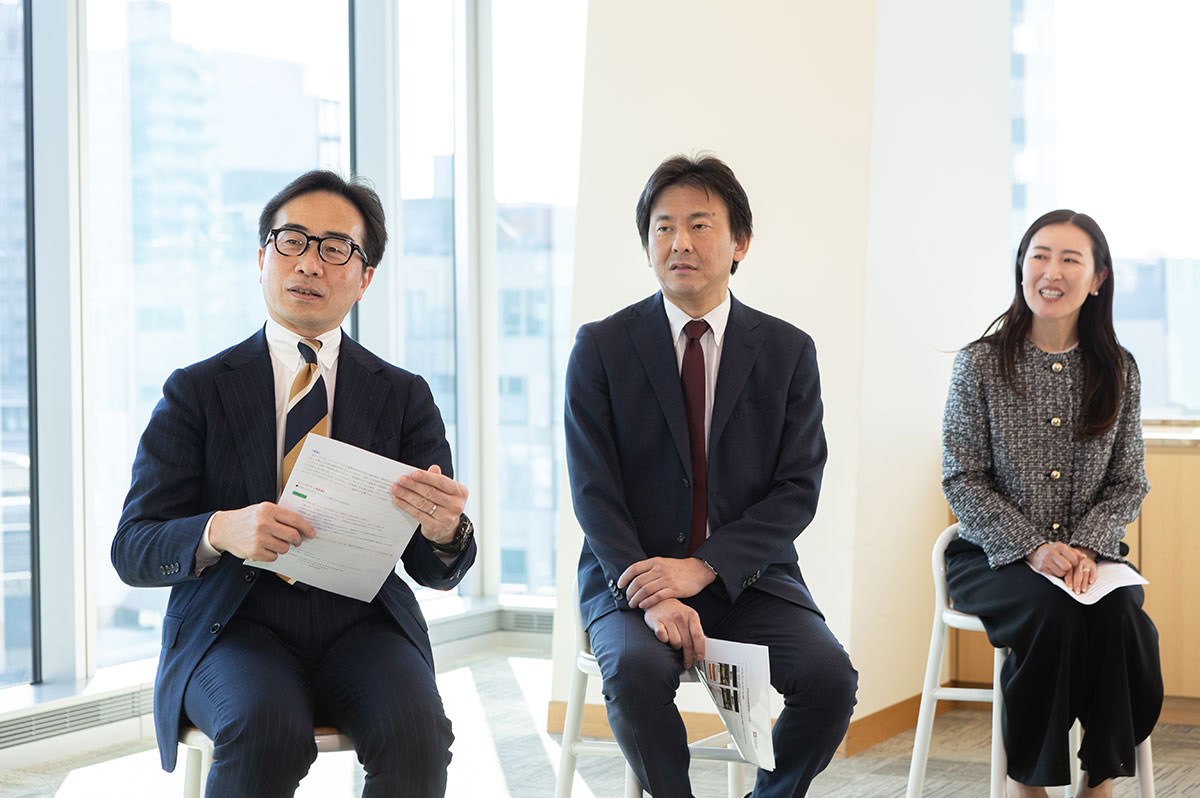 王子田氏と井川氏と今井氏