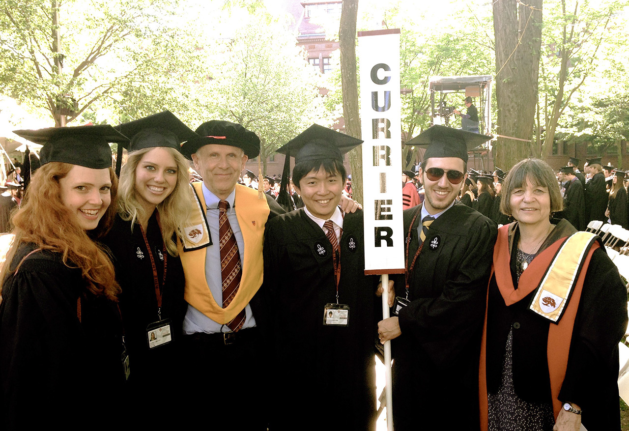 2014年、ハーバード大学の卒業式の様子（写真提供：HLAB）