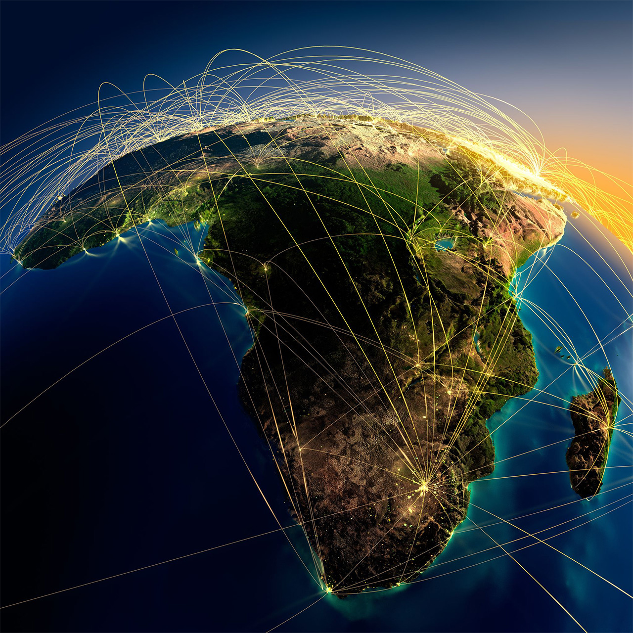 寺久保さんは、「アフリカでは『産業革命』を経ずに『情報革命』が起きた」と話す