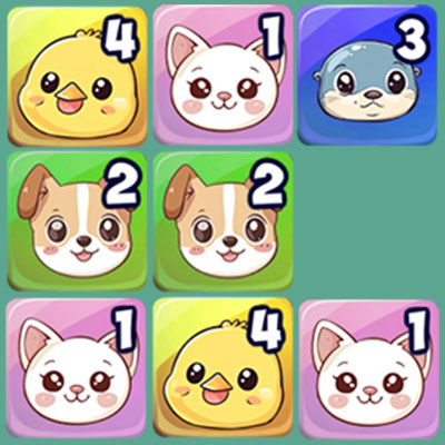 かわいいどうぶつパズル