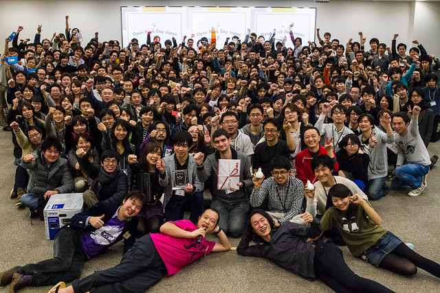 Open Hack day2の集合写真