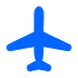 飛行機（フライト）で行く